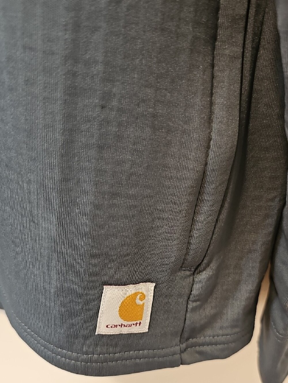 Carhartt Force Relaxed Fit Half-Zip Hooded Pullover; NWT; Size Large - Picture 6 of 12